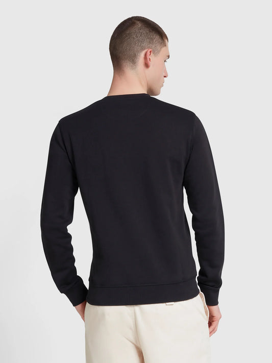 Farah Tim Sweatshirt // BLACK