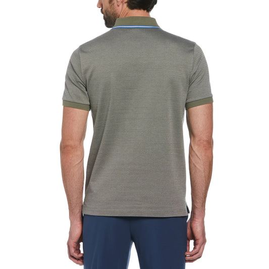 Penguin Jacquard Polo OPKF2415 // DUSTY OLIVE