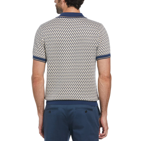Penguin Cotton Jacquard Polo OPGM2405 // BIRCH 252