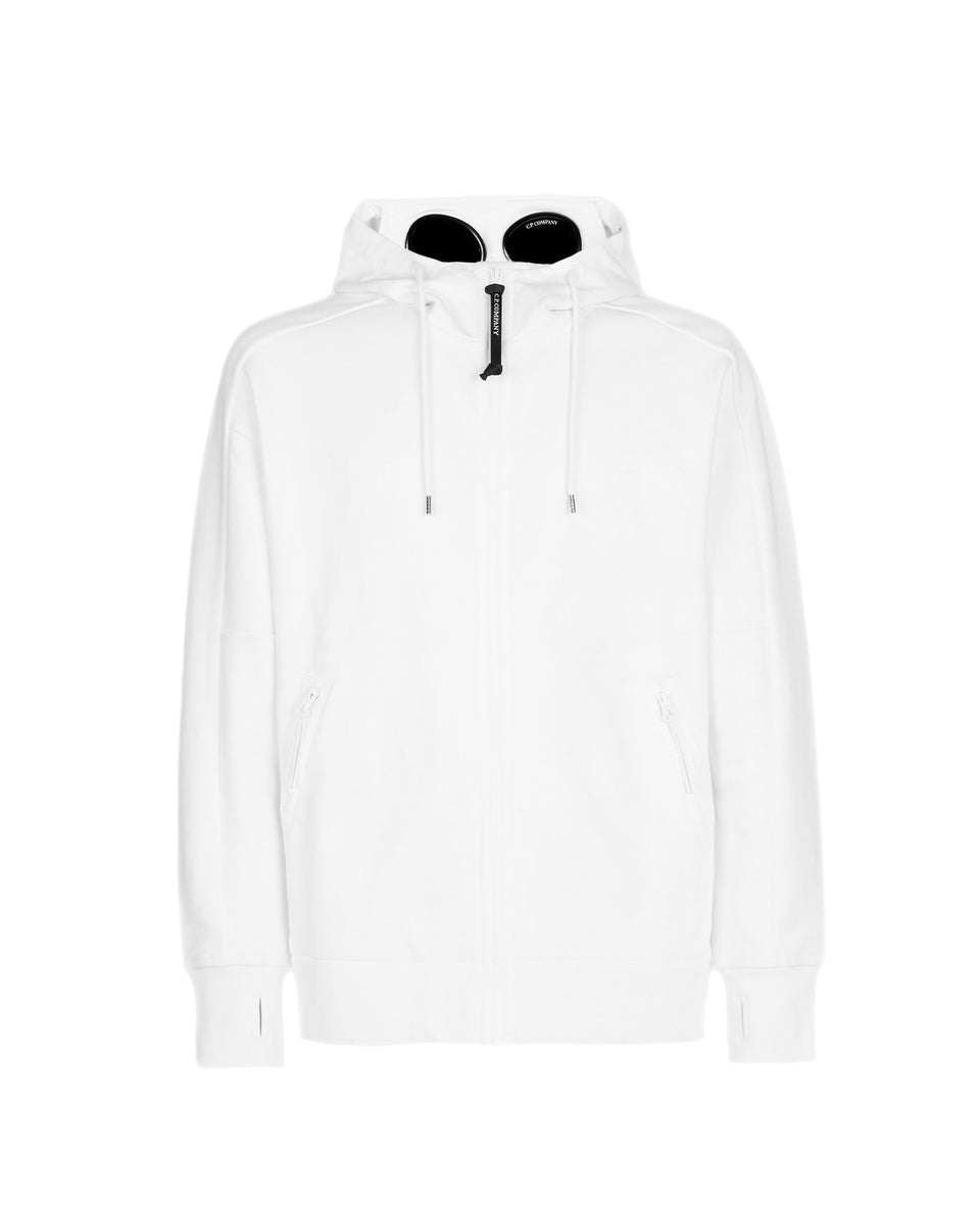 Cp company cheap white hoodie