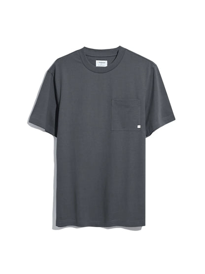 Farah Stacy Pocket Tee // CHARCOAL