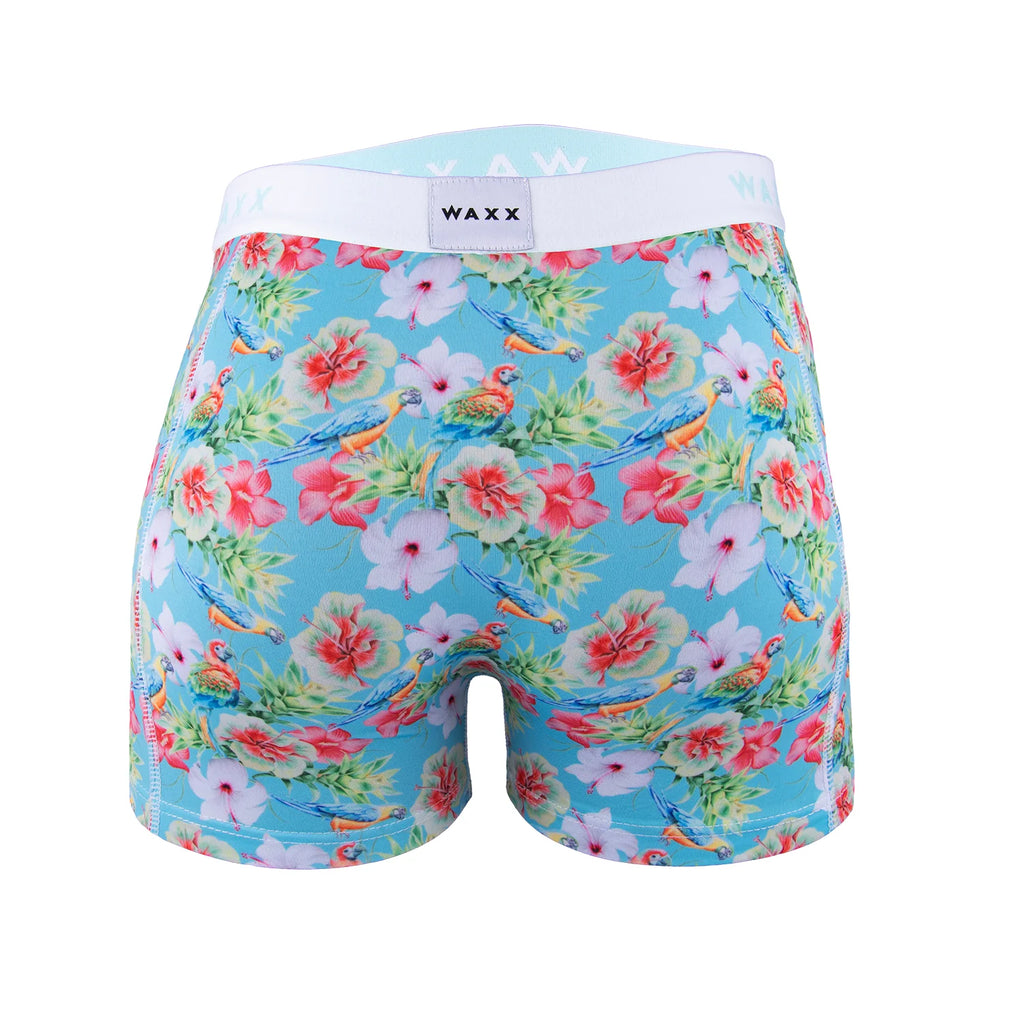 Waxx Men's Trunk Boxer Short // HIBISCUS