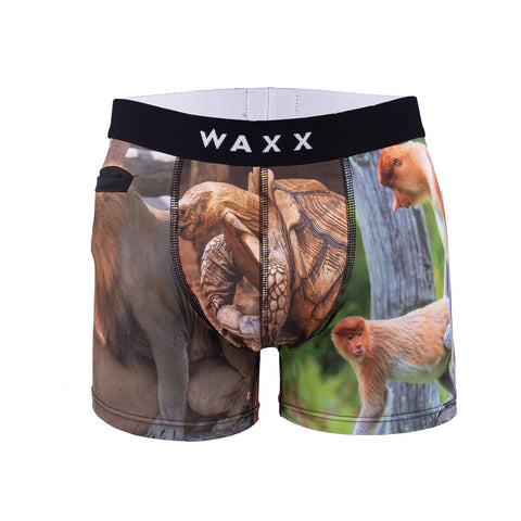 Waxx Mens Boxer Pocket // ANIMALS
