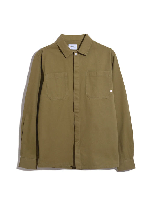 Farah Leon Overshirt // KHAKI