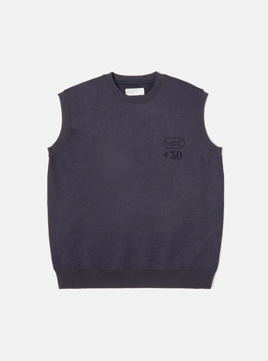 Universal Works Sleeveless Crew // NAVY