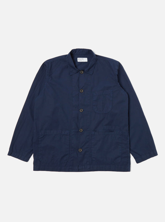 Universal Works Bakers Overshirt // NAVY