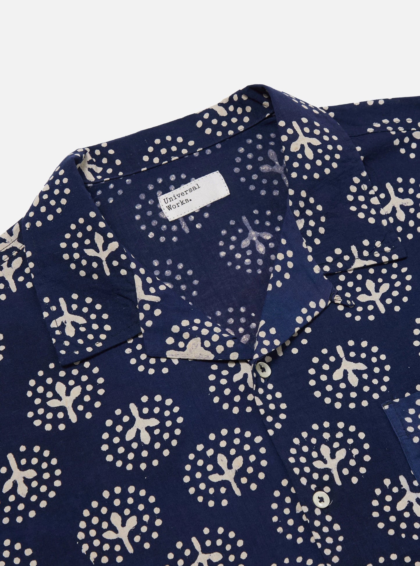 Universal Works Road Shirt 32153 // NAVY