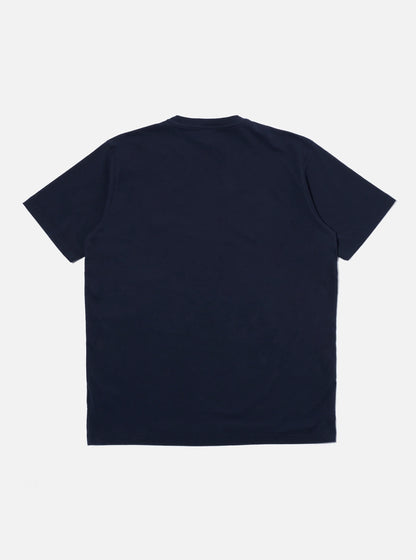 Universal Works Print Pocket Tee 32635 // NAVY