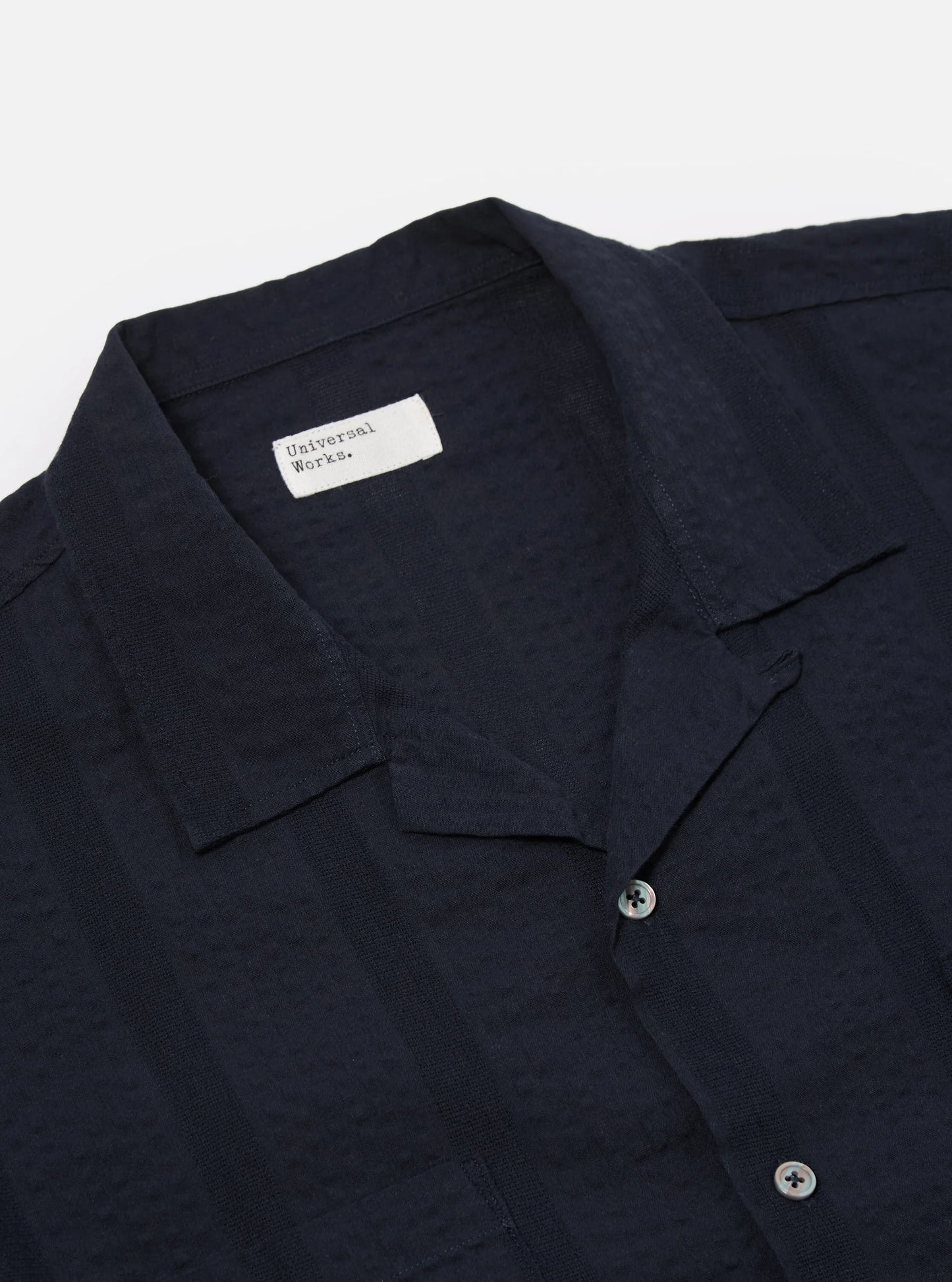 Universal Works Sal Road Shirt 32666 // NAVY