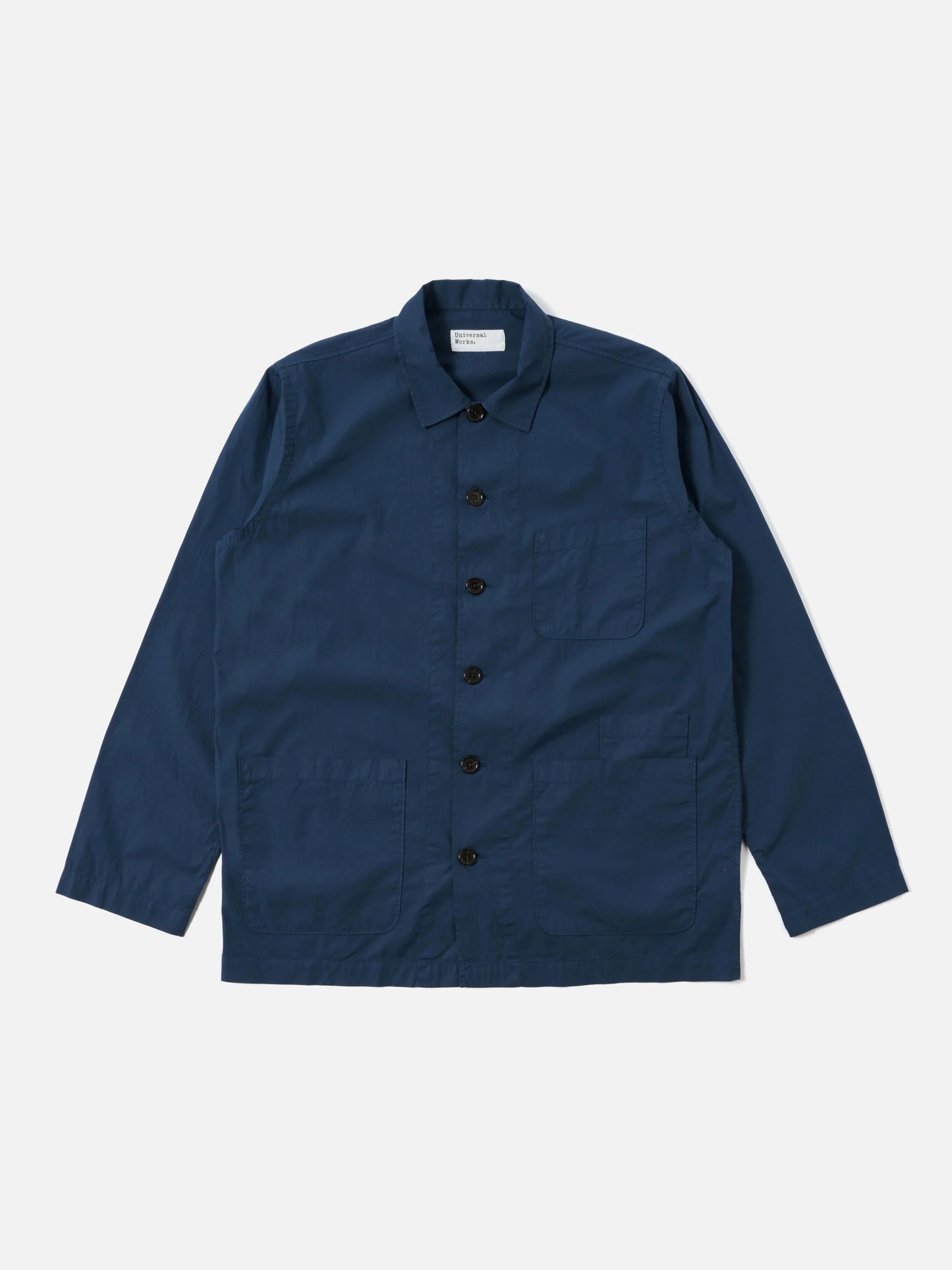 Universal Works Bakers Overshirt 32678 // NAVY