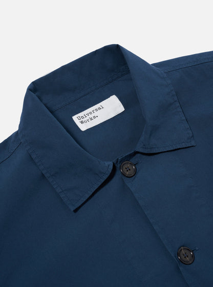 Universal Works Bakers Overshirt 32678 // NAVY