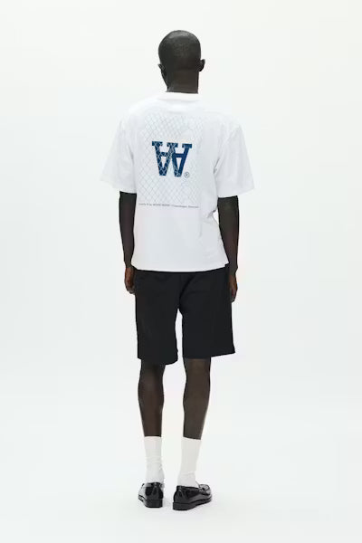 Wood Wood Liam Fence T-Shirt // WHITE