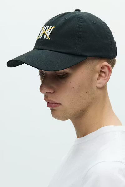 Wood Wood Taxi Cap // BLACK