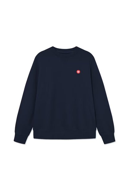 Wood Wood Tye Sweatshirt // NAVY SALUTE