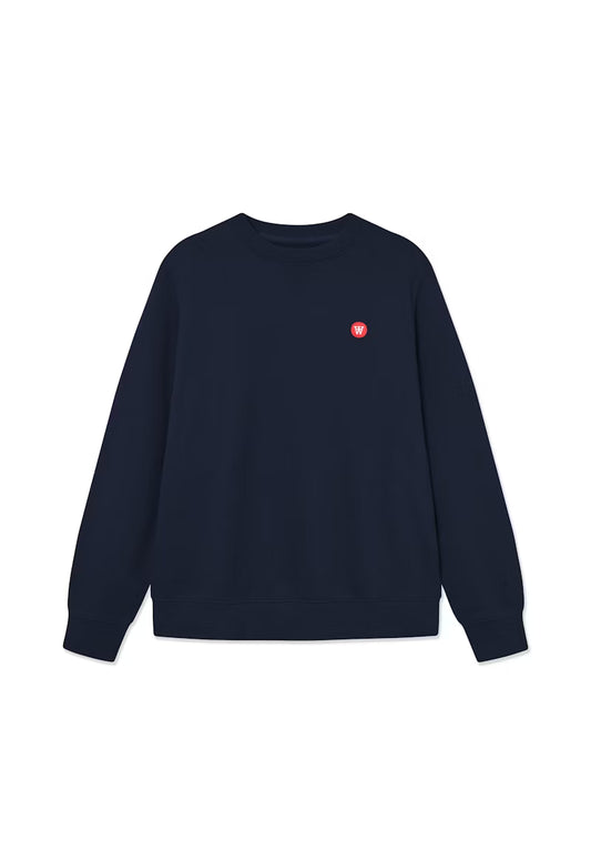 Wood Wood Tye Sweatshirt // NAVY SALUTE