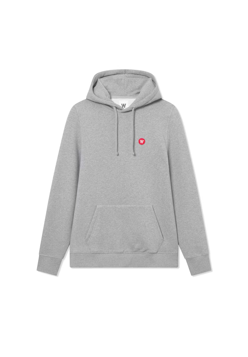 Wood Wood Ash Hoodie // GREY MELANGE