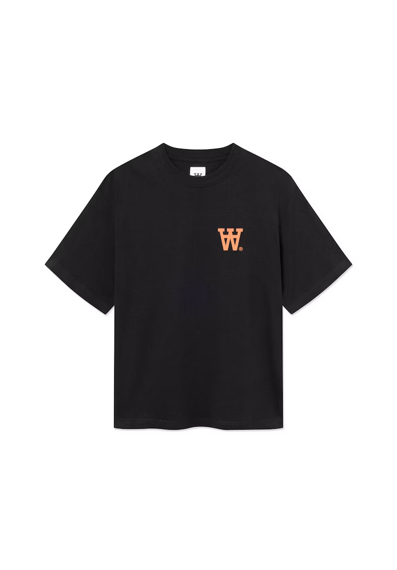 Wood Wood Liam T-Shirt // BLACK