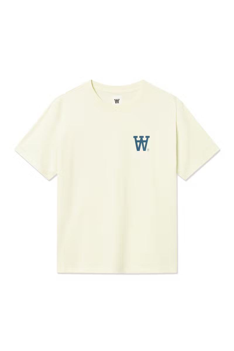 Wood Wood Liam T-Shirt  // ECRU