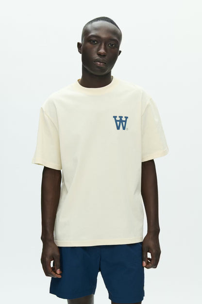Wood Wood Liam T-Shirt  // ECRU
