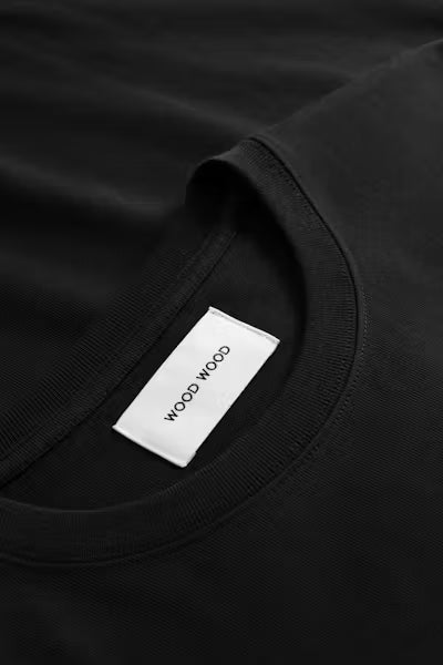Wood Wood Bobby T-Shirt // BLACK
