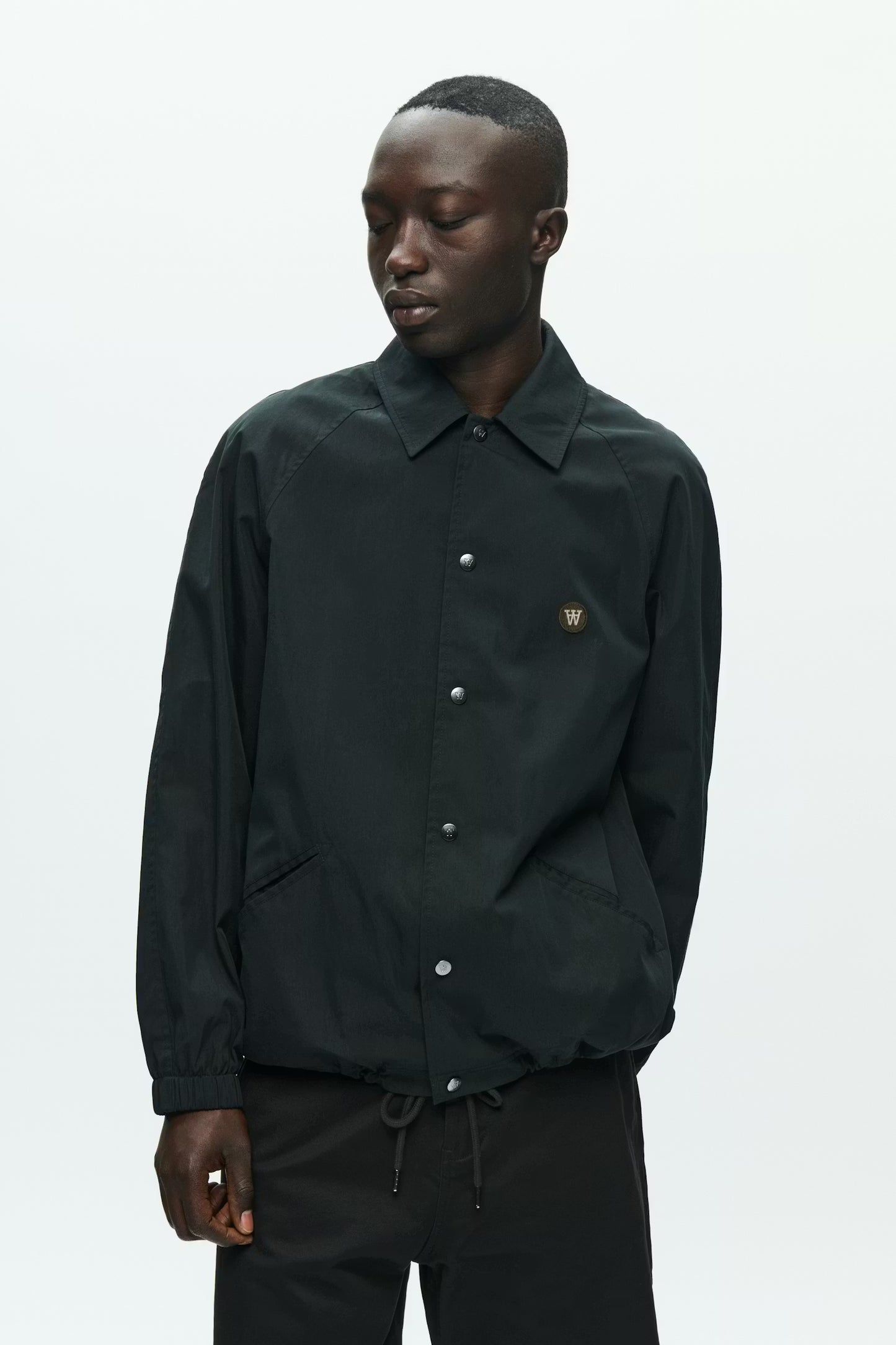 Wood Wood Sigurt Jacket // BLACK