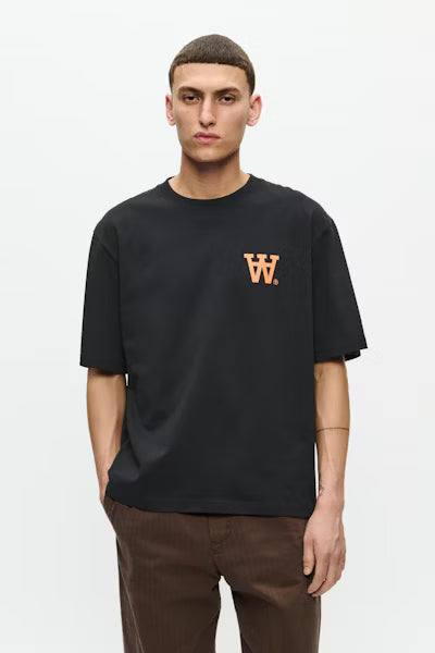 Wood Wood Liam T-Shirt // BLACK