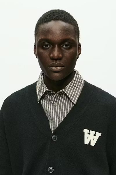 Wood Wood Tay Cardigan // BLACK