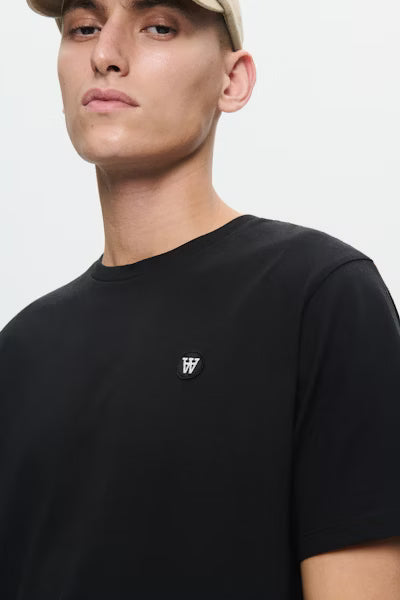 Wood Wood Ace T-Shirt // BLACK