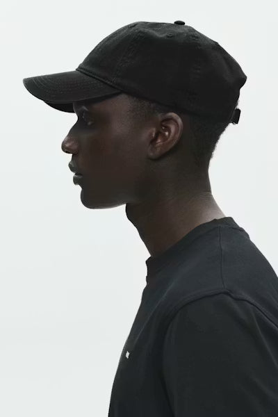 Wood Wood Baseball Cap // BLACK