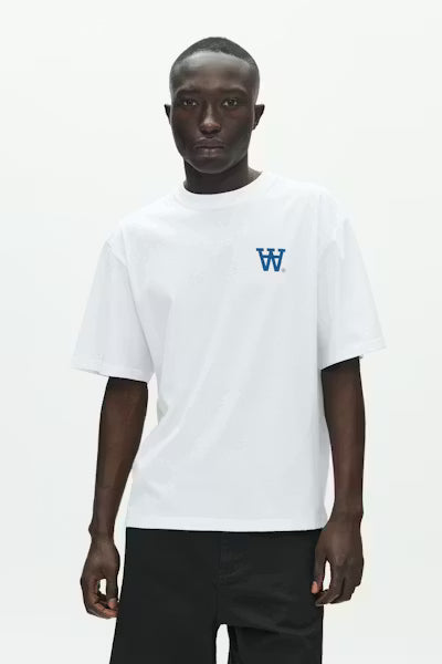 Wood Wood Liam Fence T-Shirt // WHITE