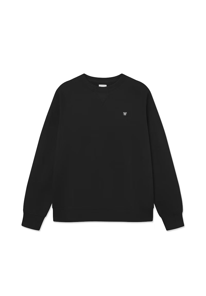 Wood Wood Tye Sweatshirt // BLACK