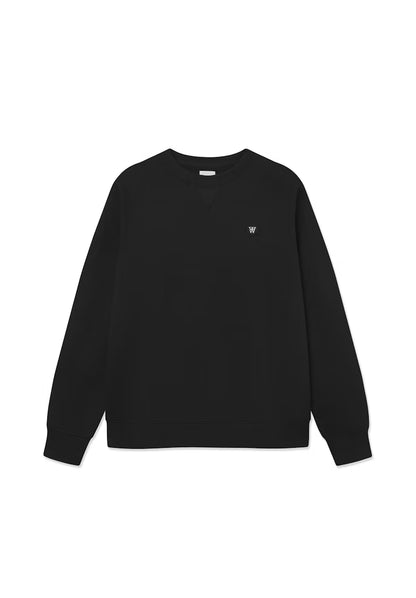 Wood Wood Tye Sweatshirt // BLACK