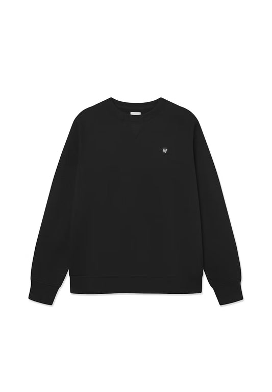 Wood Wood Tye Sweatshirt // BLACK