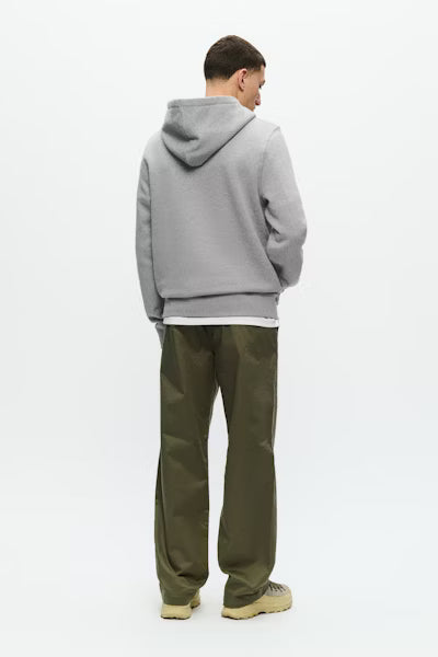 Wood Wood Ash Hoodie // GREY MELANGE