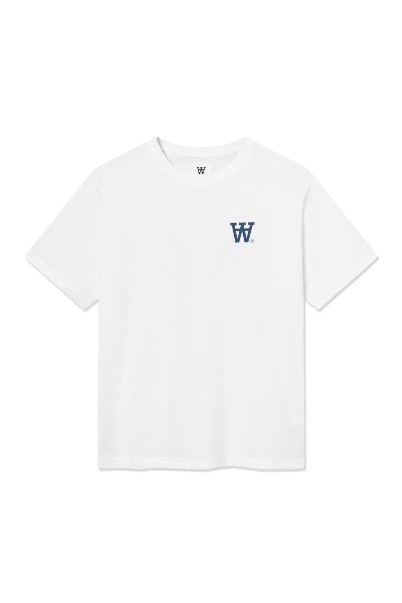 Wood Wood Liam Fence T-Shirt // WHITE