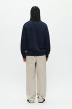 Wood Wood Tye Sweatshirt // NAVY SALUTE