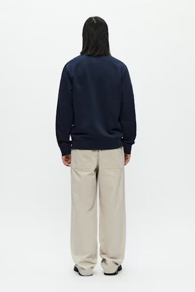 Wood Wood Tye Sweatshirt // NAVY SALUTE