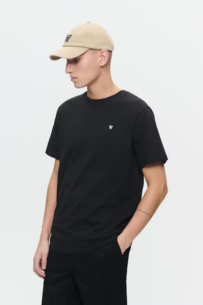 Wood Wood Ace T-Shirt // BLACK