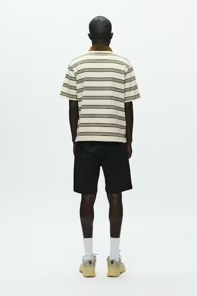 Wood Wood Colton PoloShirt // DESERT PALM STRIPE