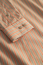 Wood Wood Adrian Shirt // POINCIANA STRIPE