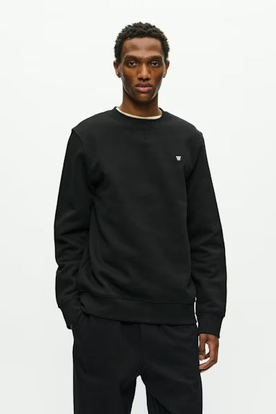 Wood Wood Tye Sweatshirt // BLACK