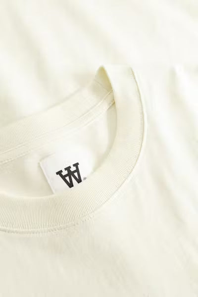 Wood Wood Liam T-Shirt  // ECRU