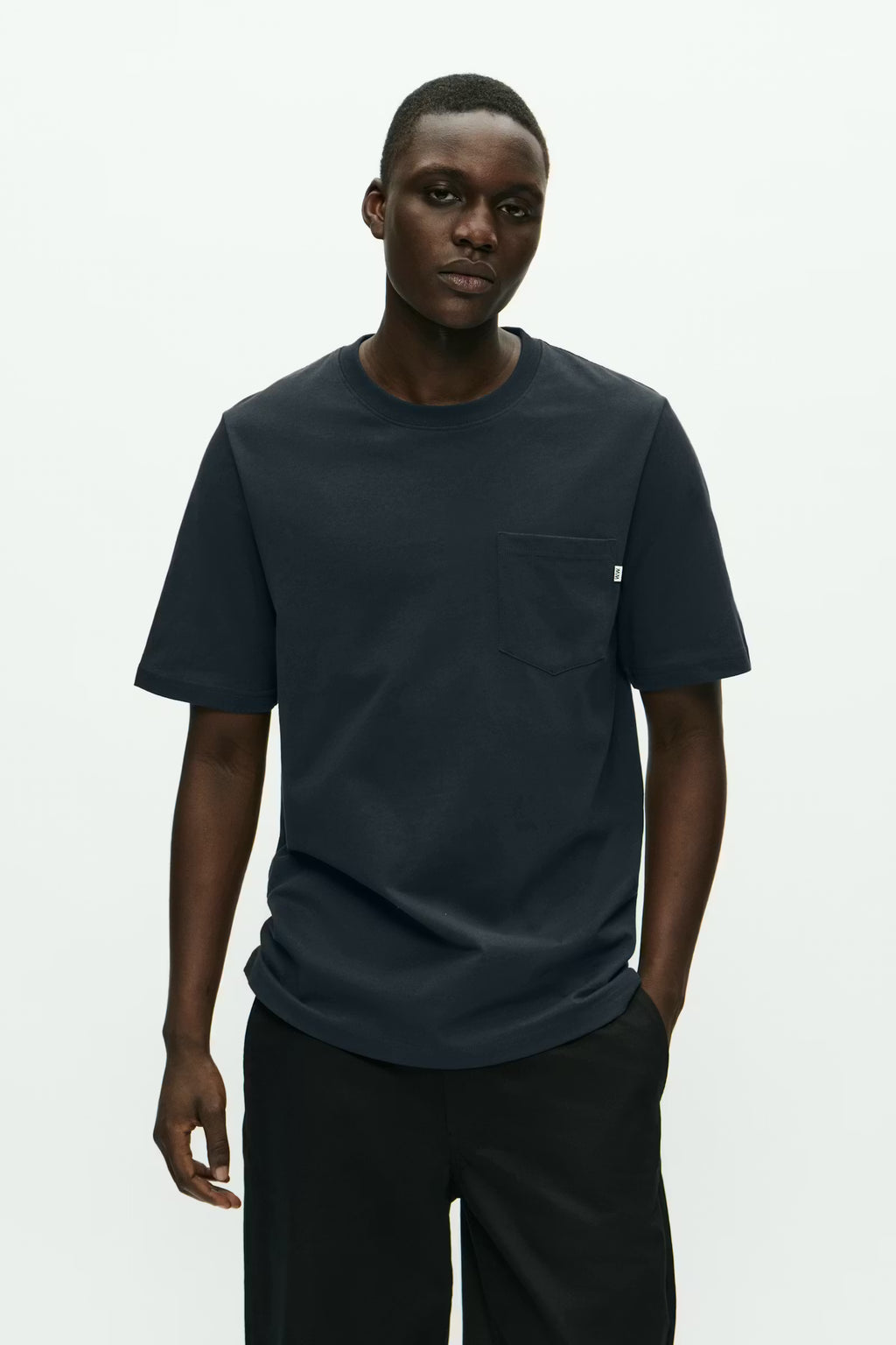 Wood Wood Bobby Pocket T-Shirt // SALUTE/NAVY