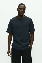 Wood Wood Bobby Pocket T-Shirt // SALUTE/NAVY
