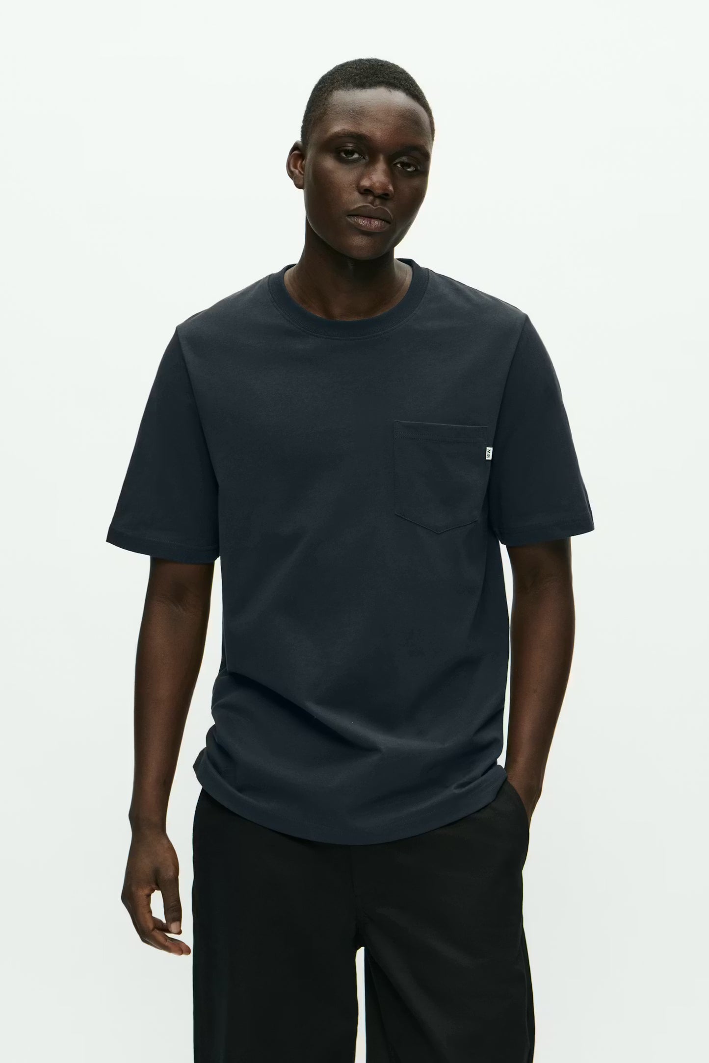 Wood Wood Bobby Pocket T-Shirt // SALUTE/NAVY