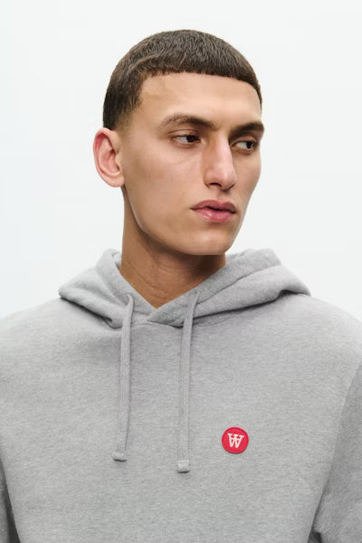 Wood Wood Ash Hoodie // GREY MELANGE