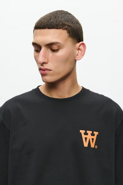 Wood Wood Liam T-Shirt // BLACK