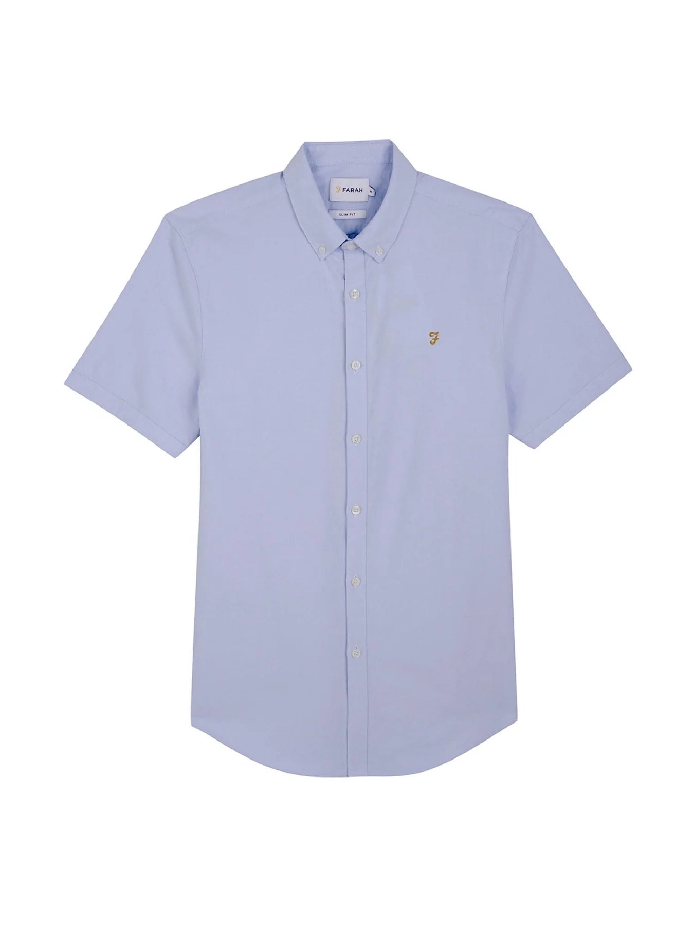 Farah Brewer Short Sleeve Shirt // SKY BLUE