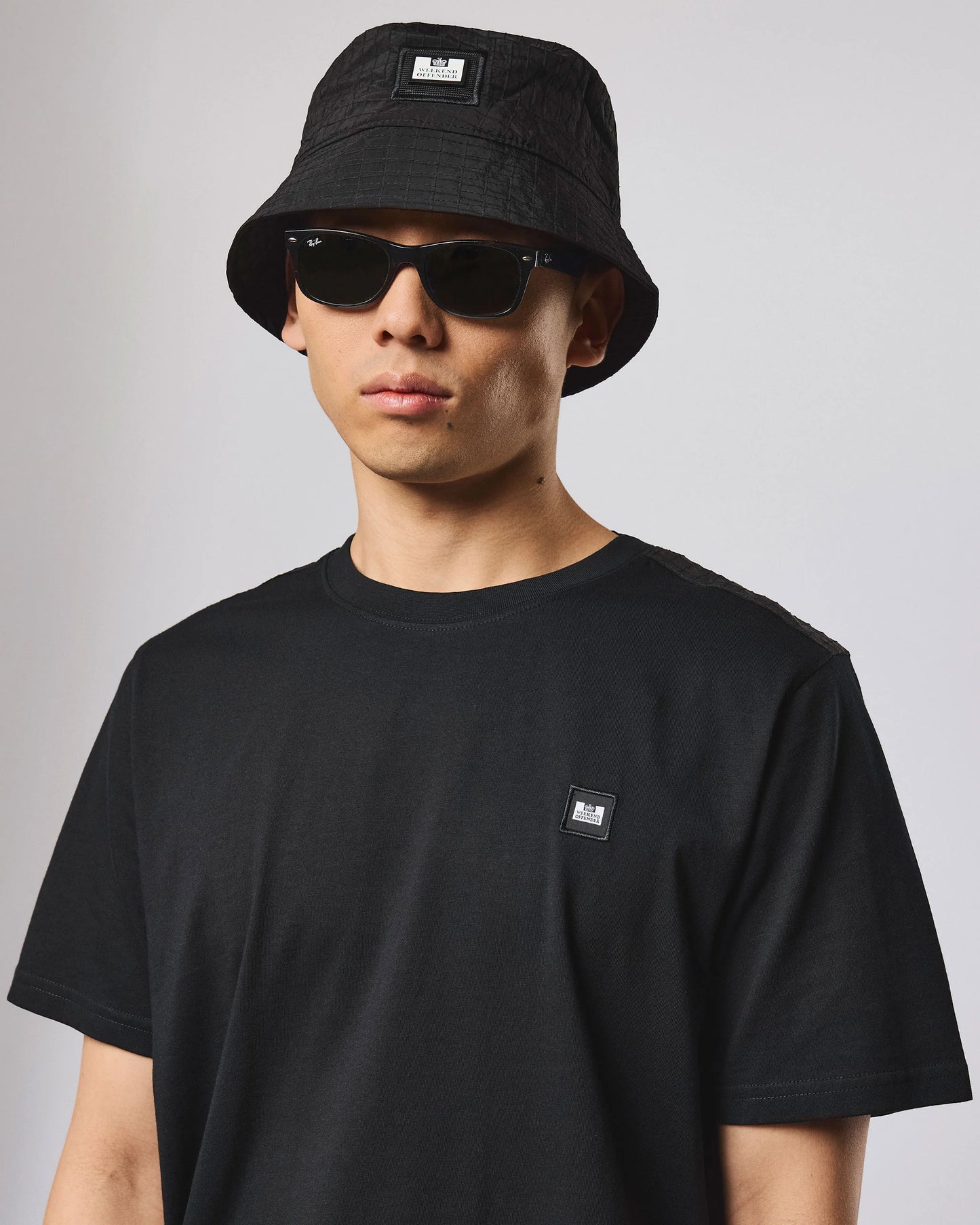 Weekend Offender Boukhari Bucket Hat // BLACK
