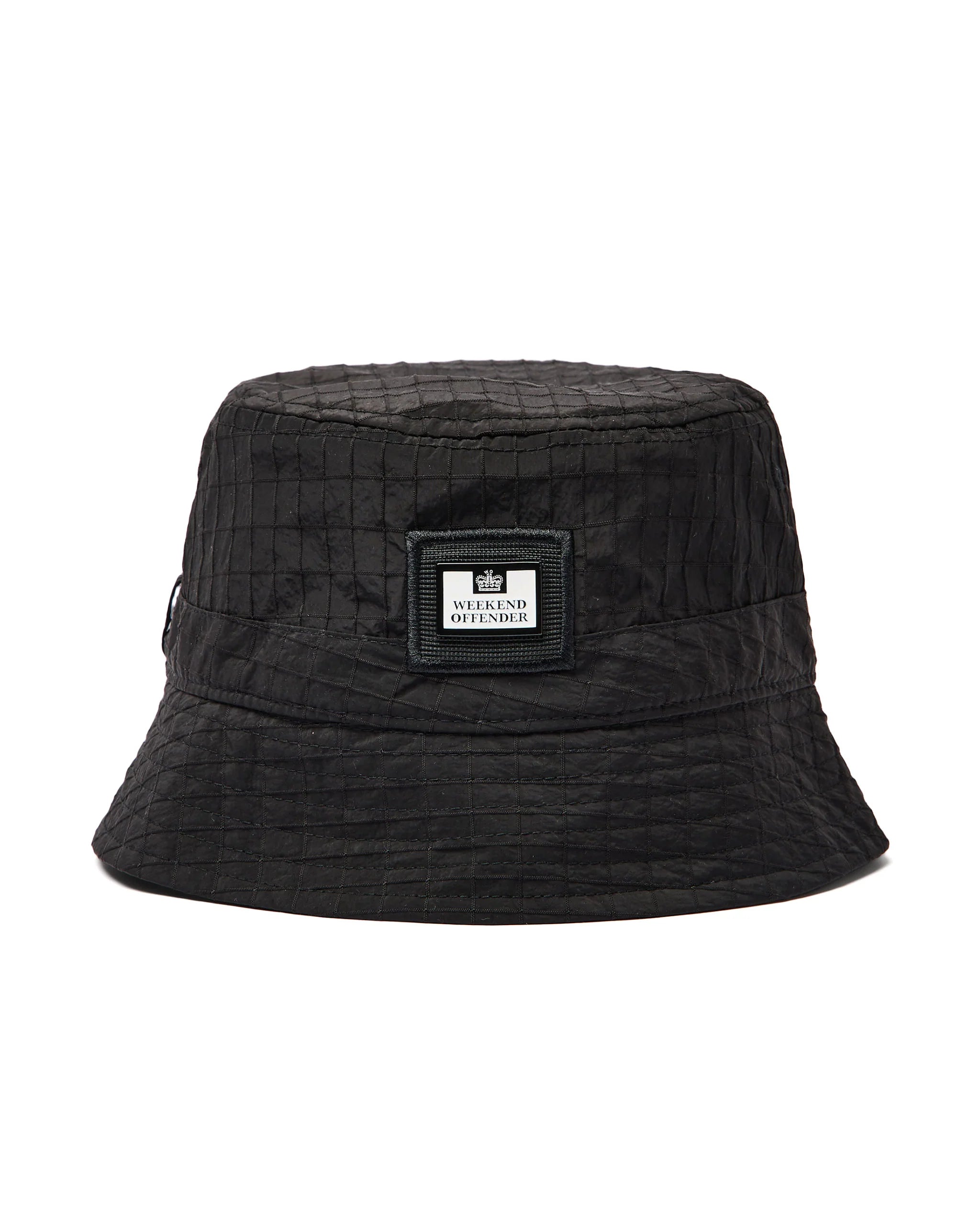 Weekend Offender Boukhari Bucket Hat // BLACK